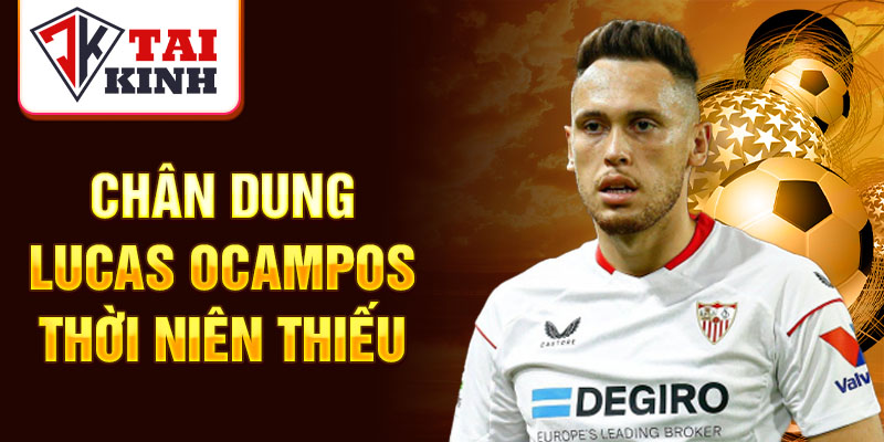 Chân dung lucas ocampos thời niên thiếu